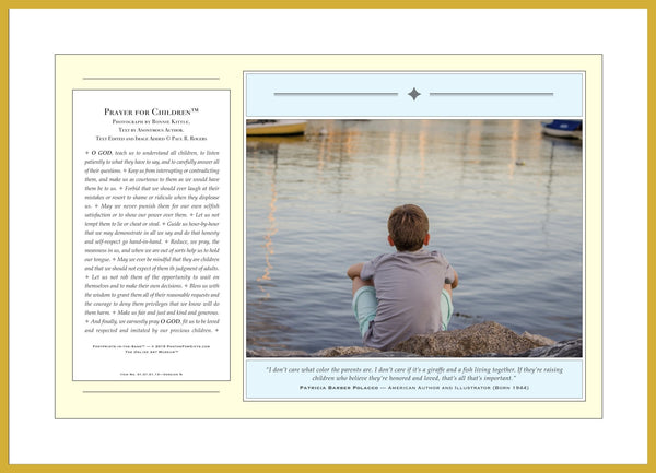 01.01.01.13 — Prayer for Children™ — Version N — PhotoPoster™ + Quotation