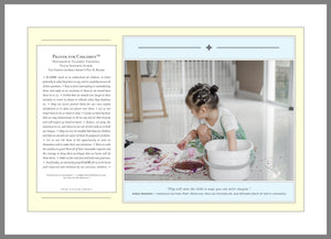 01.01.01.23 — Prayer for Children™ — Version X  — PhotoPoster™ + Quotation