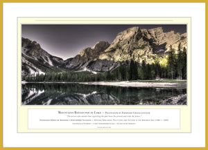 02.01.01.10.A — Landscapes — Mountains Reflected in Lake — PhotoPrint™