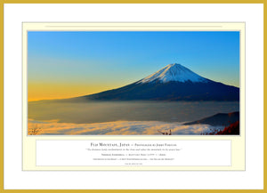 02.01.01.12.A — Landscapes — Fuji Mountain, Japan — PhotoPrint™