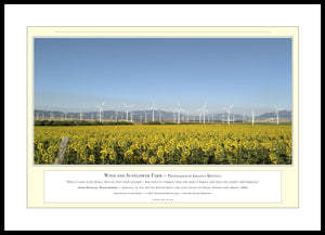 02.01.01.32.A — Landscapes — Wind and Sunflower Farm — PhotoPrint™