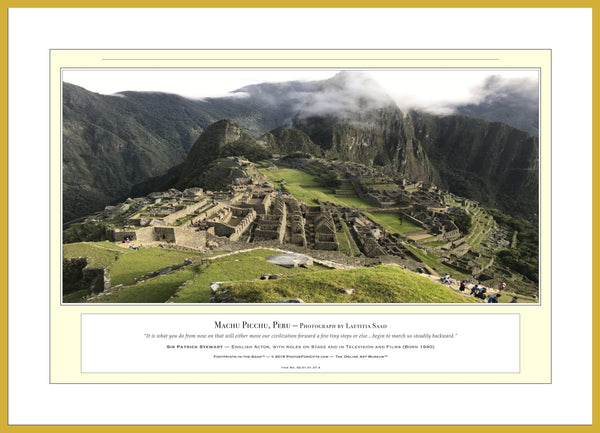 02.01.01.37.A — Landscapes — Machu Picchu, Peru — PhotoPrint™