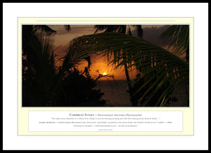 02.01.01.39.A — Landscapes — Caribbean Sunset — PhotoPrint™