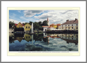 02.01.01.43.B — Landscapes — Village Reflection, Tapoica, Hungary — SoloPhoto™