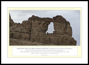 02.01.01.57.A — Landscapes — Liberty Bell Arch, Lake Meade, Arizona and Nevada — PhotoPrint™