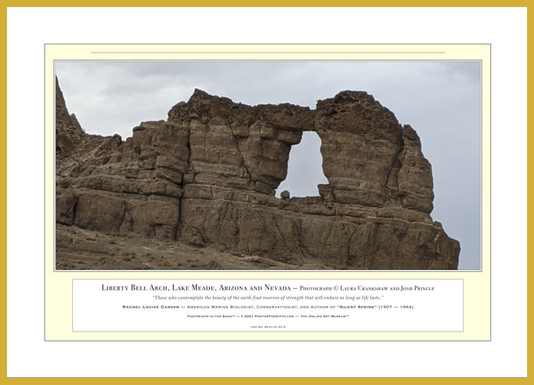 02.01.01.57.A — Landscapes — Liberty Bell Arch, Lake Meade, Arizona and Nevada — PhotoPrint™