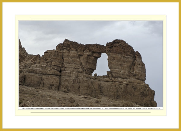 02.01.01.57.B — Landscapes — Liberty Bell Arch, Lake Meade, Arizona and Nevada — SoloPhoto™