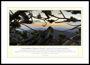 02.01.01.60.A — Landscapes — View from Mount Charleston, Nevada — PhotoPrint™