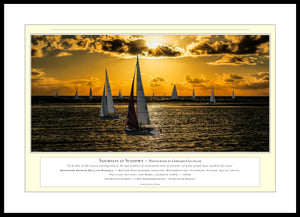 03.01.01.02.A — Water Scenes — Sailboats at Sundown — PhotoPrint™