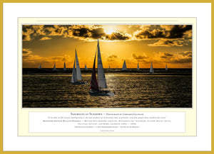 03.01.01.02.A — Water Scenes — Sailboats at Sundown — PhotoPrint™