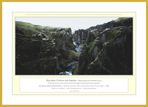 03.01.01.08.A — Water Scenes — Icelandic Canyon and Stream — PhotoPrint™