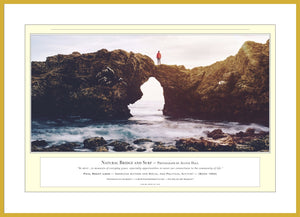 03.01.01.12.A — Water Scenes — Natural Bridge and Surf — PhotoPrint™