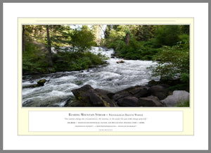 03.01.01.21.A — Water Scenes — Rushing Mountain Stream — PhotoPrint™