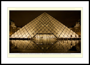 05.01.01.07.B — Buildings and Monuments — Louvre at Night, Paris — SoloPhoto™