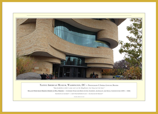 05.01.01.10.A — Buildings and Monuments — Native American Museum, Washington, DC — PhotoPrint™