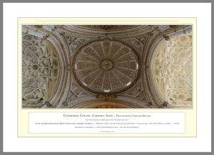 05.01.01.14.A — Buildings and Monuments — Cathedral Ceiling, Cardoba, Spain — PhotoPrint™