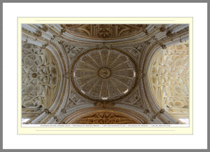 05.01.01.14.B — Buildings and Monuments — Cathedral Ceiling, Cardoba, Spain — SoloPhoto™