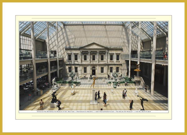 05.01.01.22.B — Buildings and Monuments — Atrium of The Metropolitan Museum of Art, New York City — SoloPhoto™