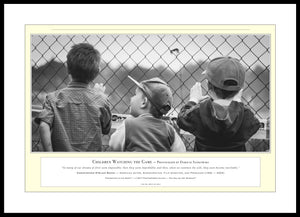 08.01.01.02.A — People — Children Watching the Game — PhotoPrint™