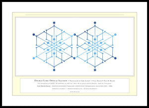 09.01.01.16.A — Abstract Art — Double Cubic Optical Illusion — PhotoPrint™