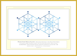 09.01.01.16.A — Abstract Art — Double Cubic Optical Illusion — PhotoPrint™