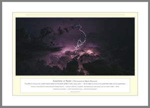 10.01.01.01.A — Unusual Scenes — Lightning at Night — PhotoPrint™