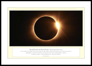 10.01.01.12.A — Unusual Scenes — Solar Eclipse and Solar Flare — PhotoPrint™