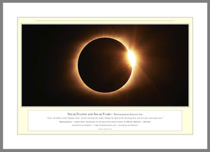 10.01.01.12.A — Unusual Scenes — Solar Eclipse and Solar Flare — PhotoPrint™