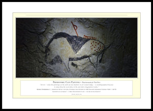 10.01.01.13.A — Unusual Scenes — Prehistoric Cave Painting — PhotoPrint™