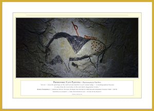 10.01.01.13.A — Unusual Scenes — Prehistoric Cave Painting — PhotoPrint™