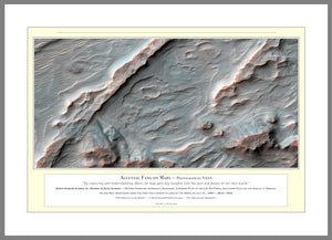 11.01.01.02.A — Unusual Scenes — Alluvial Fans on Mars — PhotoPrint™