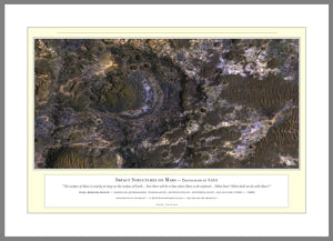 11.01.01.04.A — Unusual Scenes — Impact Structures on Mars — PhotoPrint™