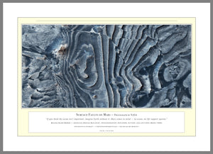 11.01.01.08.A — Unusual Scenes — Surface Faults on Mars — PhotoPrint™