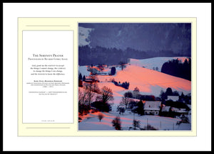 12.01.01.06 — PhotoPosters™ — The Serenity Prayer — PhotoPoster™