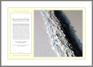 12.01.01.10 — PhotoPosters™ — Rift in Antarctica Ice Shelf — PhotoPoster™