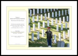 12.01.01.26 — PhotoPosters™ — Taps at Arlington National Cemetery — PhotoPoster™