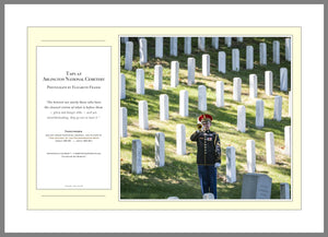 12.01.01.26 — PhotoPosters™ — Taps at Arlington National Cemetery — PhotoPoster™