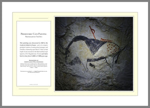 12.01.01.35 — PhotoPosters™ — Prehistoric Cave Painting — PhotoPoster™