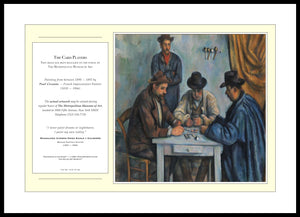 13.01.01.02 — Metropolitan Artworks — The Card Players — PhotoPoster™