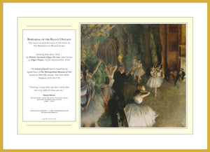 13.01.01.06 — Metropolitan Artworks — Rehearsal of the Ballet Onstage — PhotoPoster™