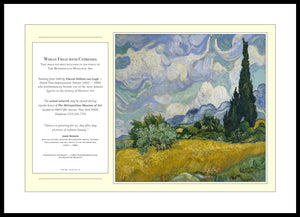 13.01.01.10 — Metropolitan Artworks — Wheat Field with Cypresses — PhotoPoster™