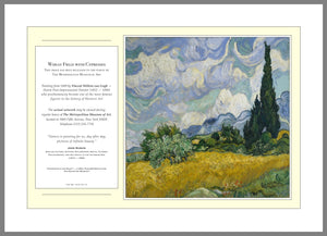 13.01.01.10 — Metropolitan Artworks — Wheat Field with Cypresses — PhotoPoster™