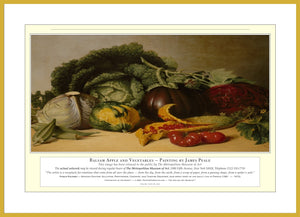 14.01.01.12.A — Metropolitan Artworks — Balsam Apple and Vegetables — PhotoPrint™