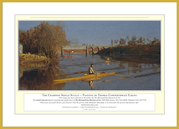 14.01.01.20.A — Metropolitan Artworks — The Champion Single Sculls — PhotoPrint™